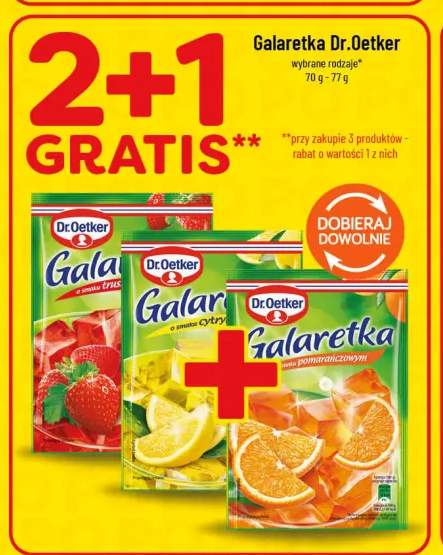 Galaretka o smaku cytrynowym Dr.Oetker