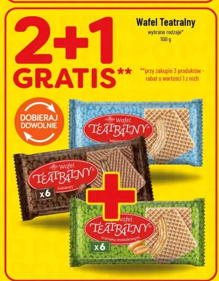 Wafel Teatralny kokosowy