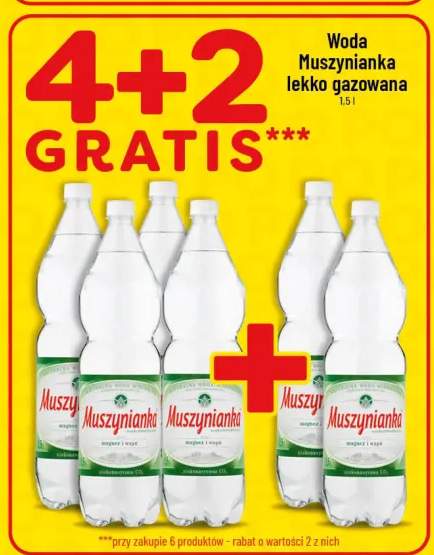 Woda Muszynianka lekko gazowana