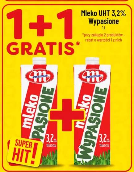 Mleko UHT 3,2% Mlekovita Wypasione