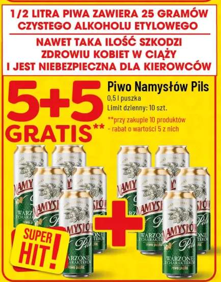 Piwo Namysłów Pils