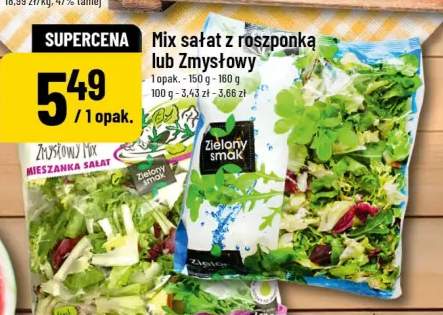 Mix sałat z roszponką Zielony Smak