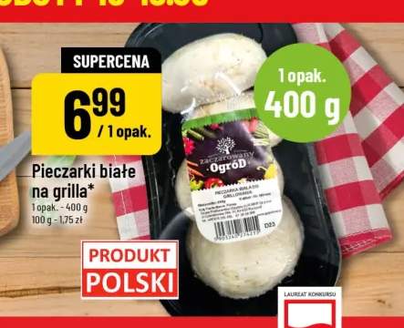 Pieczarki białe na grilla Zaczarowany Ogród polskie