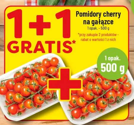 Pomidory cherry na gałązce