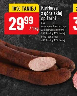 Kiełbasa z góralskiej spiżarni