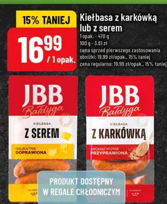 Kiełbasa z karkówką JBB Bałdyga