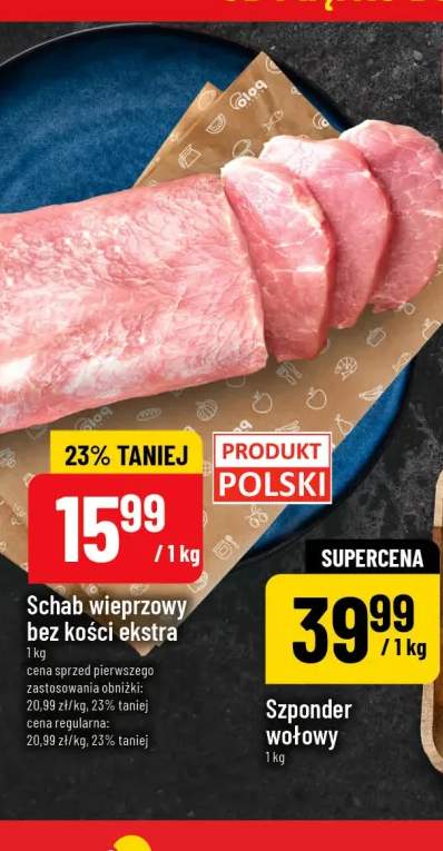 Schab wieprzowy bez kości ekstra