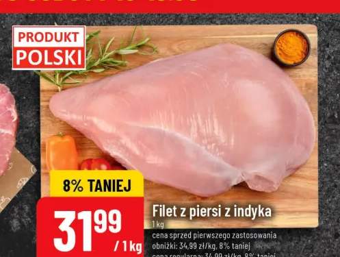 Filet z piersi z indyka