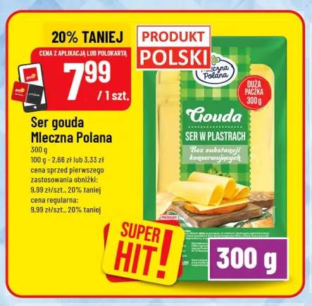 Ser gouda Mleczna Polana