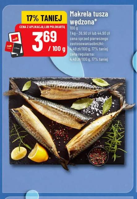 Makrela tusza wędzona