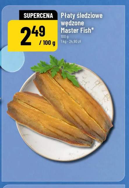 Płaty śledziowe wędzone Master Fish
