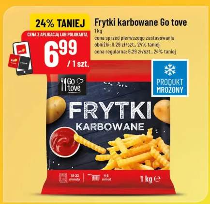Frytki karbowane Go tove