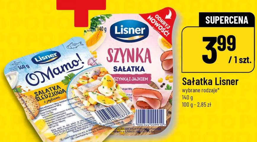 Sałatka śledziowa z jajkiem O Mamo! Lisner