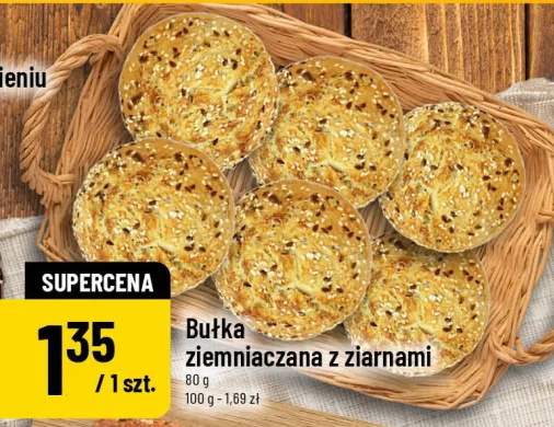 Bułka ziemniaczana z ziarnami