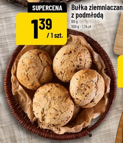 Bułka ziemniaczana z podmtodą