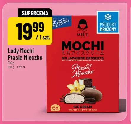 Lody Mochi Ptasie Mleczko