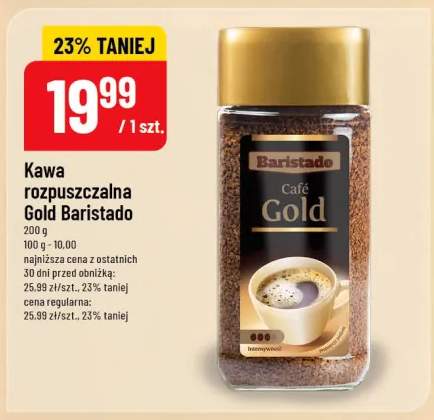 Kawa rozpuszczalna Gold Baristado