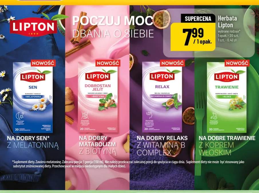 Herbata Lipton Sen
