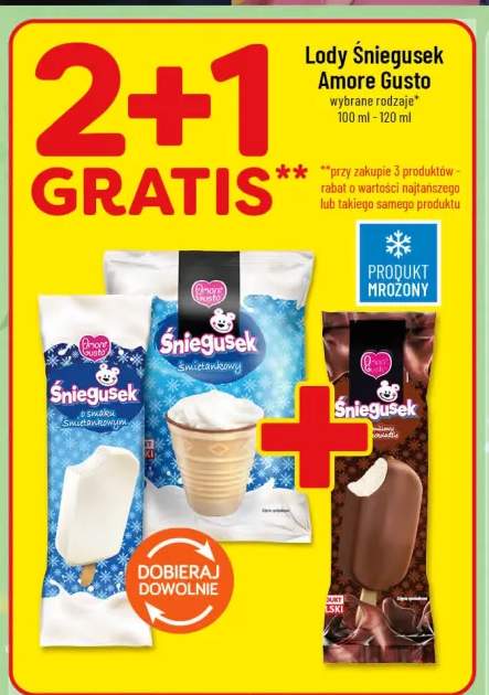 Lody Śniegusek Amore Gusto