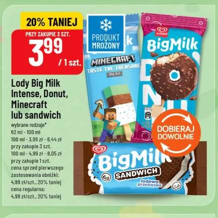Lody Big Milk Intense