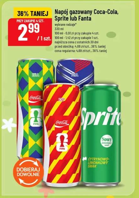 Napój gazowany Sprite