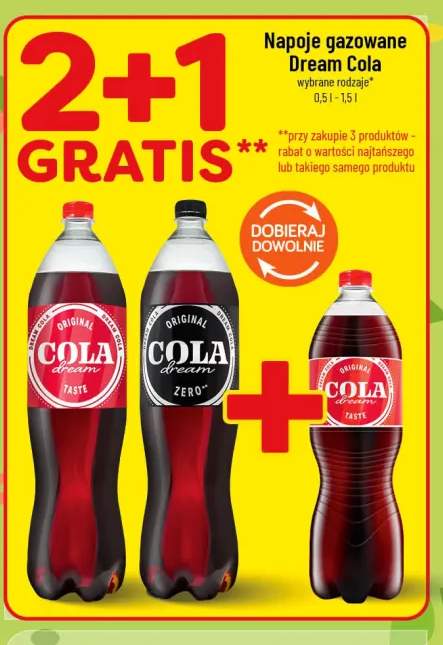 Napój gazowany Dream Cola Zero