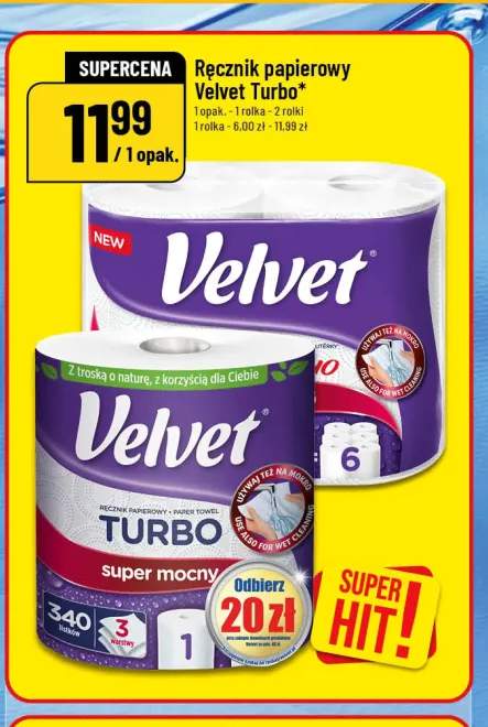 Ręcznik papierowy Velvet Turbo