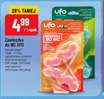 Zawieszka do WC UFO Leśna