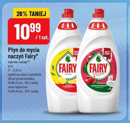 Płyn do mycia naczyń Fairy