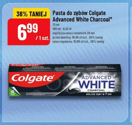 Pasta do zębów Colgate Advanced White Charcoal