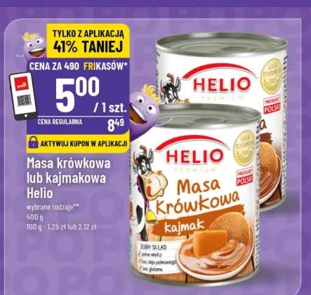 Masa krówkowa Helio