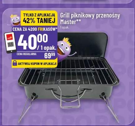 Grill piknikowy przenośny Master