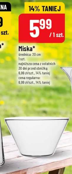 Miska średnica: 20cm