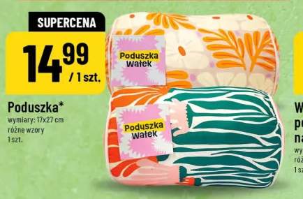 Poduszka wałek 17x27cm