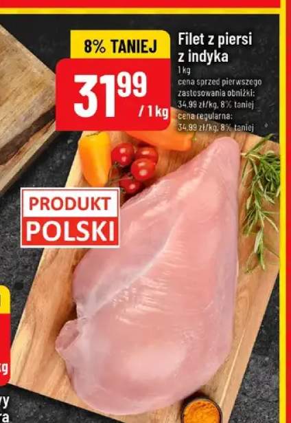 Filet z piersi z indyka