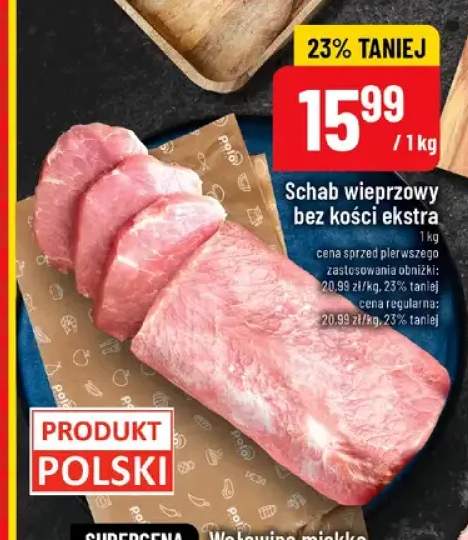 Schab wieprzowy bez kości ekstra