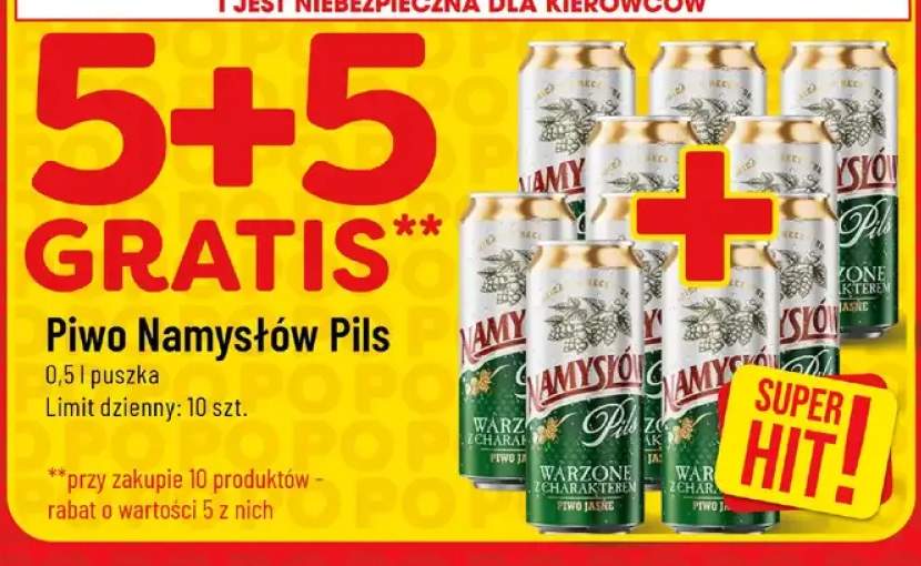 Piwo Namysłów Pils
