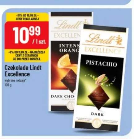 Czekolada Lindt Excellence Pistachio Dark