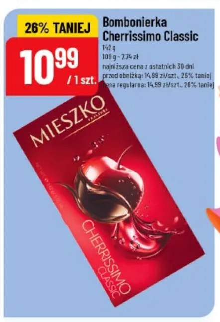 Bombonierka Mieszko Cherrissimo Classic
