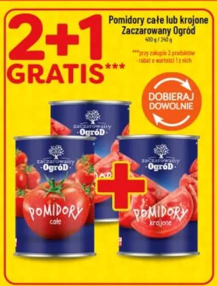 Pomidory krojone Zaczarowany Ogród