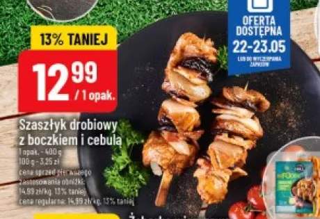 Szłyk drobiowy z boczkiem i cebulą