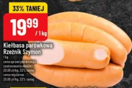 Kiełbasa parówkowa Rzeźnik Szymon