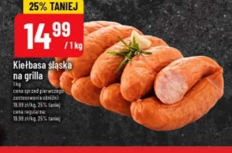 Kiełbasa śląska na grilla