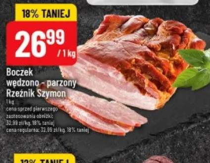 Boczek wędzono-parzony Rzeźnik Szymon
