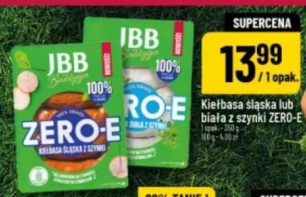 Kiełbasa śląska z szynki ZERO-E JBB Bałdyga