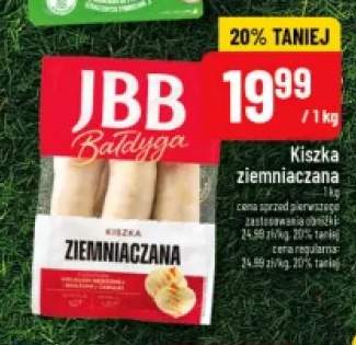 Kiszka ziemniaczana JBB Bałdyga