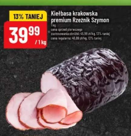 Kiełbasa krakowska premium Rzeźnik Szymon