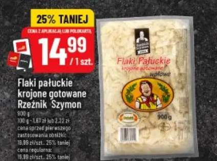 Flaki pałuckie krojone gotowane Rzeźnik Szymon