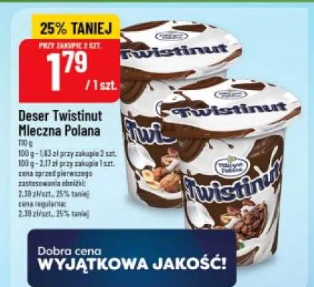 Deser Twistinut Mleczna Polana