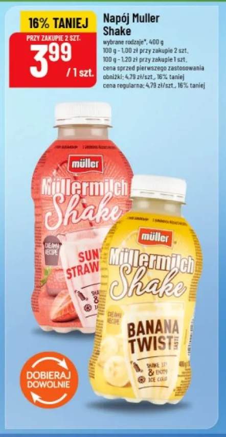 Napój Muller Shake